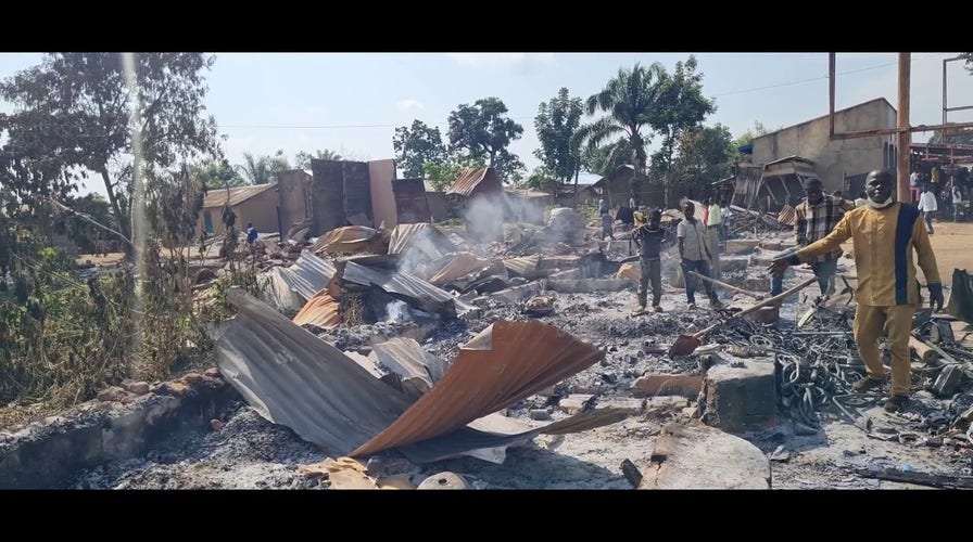 Aftermath of deadly attack that left 49 Christians dead