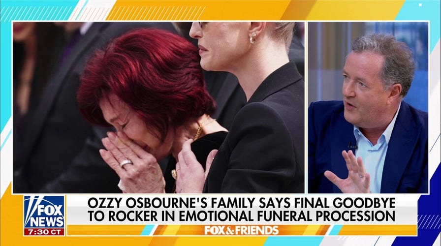 Piers Morgan: Sharon and Ozzy Osbourne had a 'ferocious love'