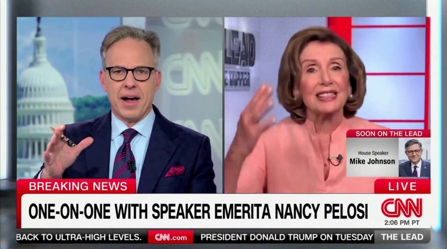 Pelosi pushes back on insider trading allegations on CNN
