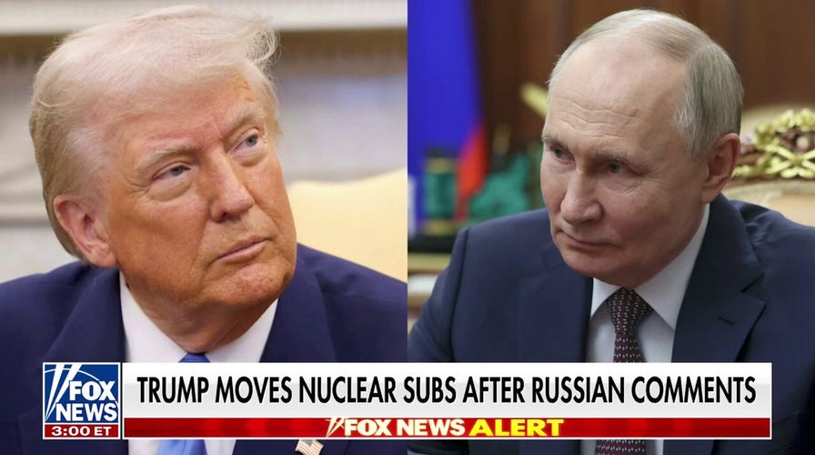 Trump says ‘we just have to be careful’ as he moves nuclear subs closer to Russia