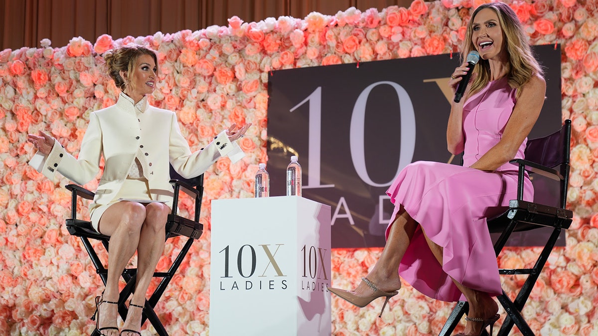 Elena Cardone and Lara Trump