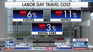 Labor Day travel costs down as families enjoy unofficial last weekend of summer