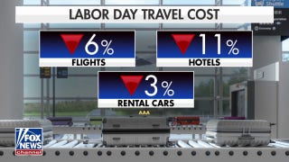 Labor Day travel costs down this year