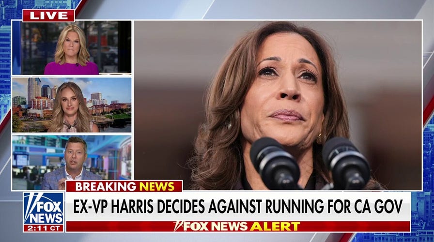 Kamala Harris reveals whether she will run for California governor