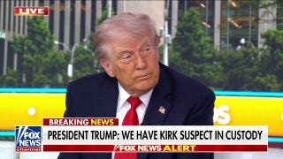 Trump announces Charlie Kirk's alleged assassin is in custody