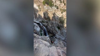 Hiker rescued after 25-foot fall onto rocks at California waterfall