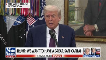 Trump launches new initiative combatting violent crime in DC