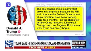 Memphis mayor 'not happy' about Trump's National Guard deployment