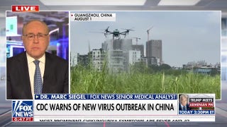 CDC warns of new virus outbreak in China