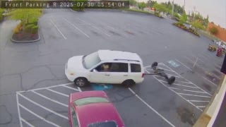 Man's attempt to tow car goes terribly wrong in Washington state