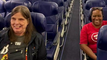 Two blind women left on flight after they say airline 'forgot about' them