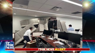 Released photo shows how employees barricaded during Manhattan shooting