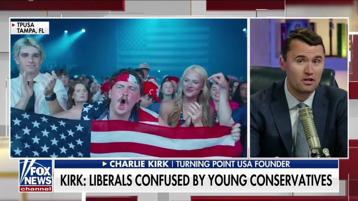 Conservative Gen Z bringing 'greatest generational realignment' in 50 years, Charlie Kirk says