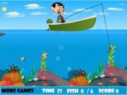 Mr Bean Fishing