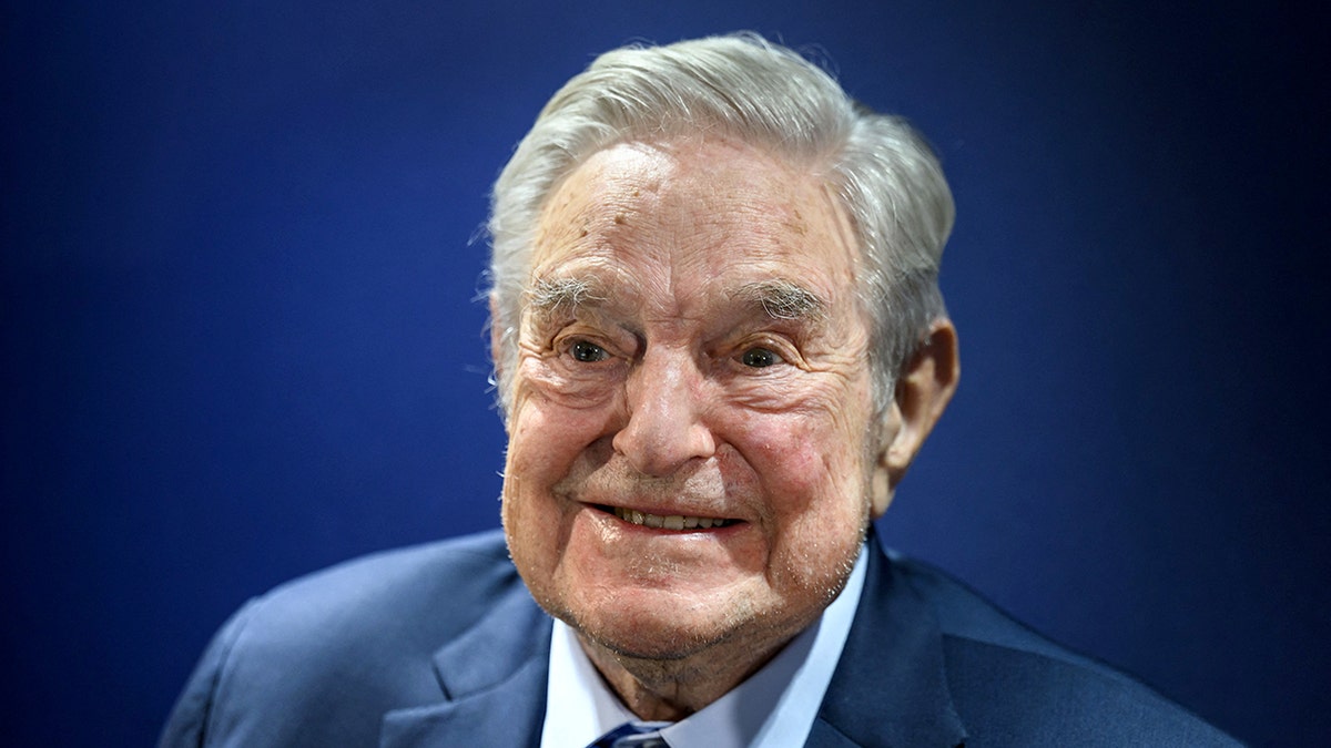 George Soros smiles 