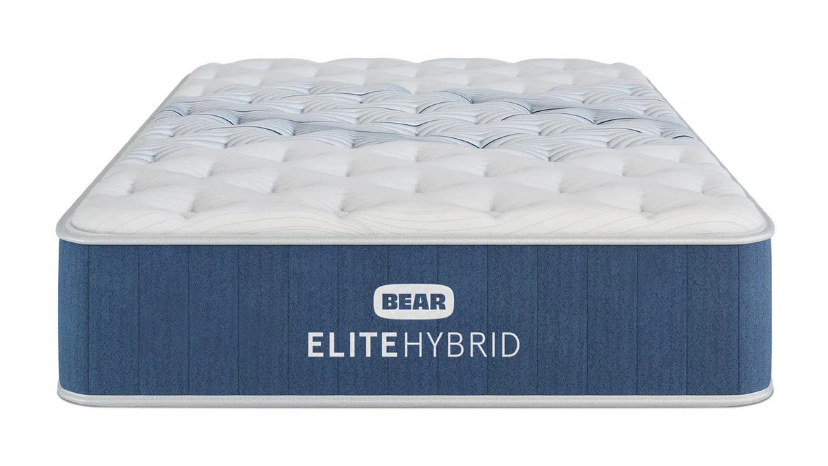 This mattress is designed to help with back pain.