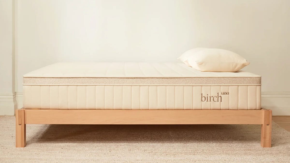 This mattress is made with natural and organic materials.