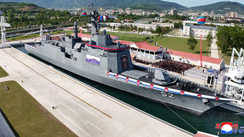 North Korea relaunches warship that suffered embarrassing failure during initial launch