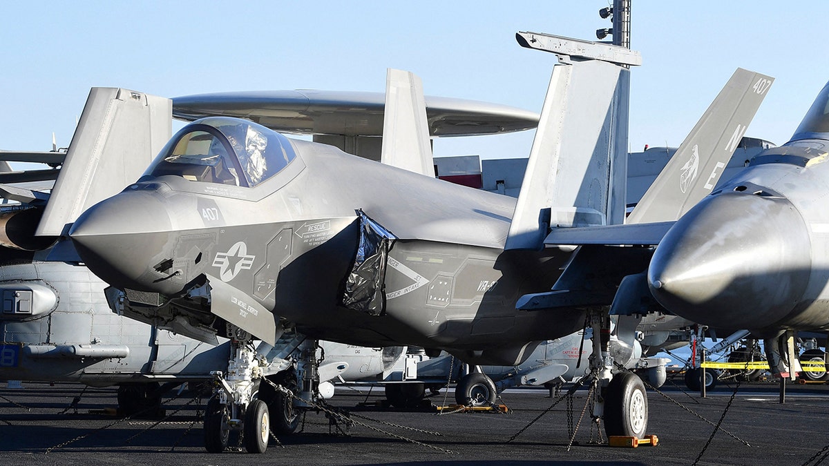 US Navy F-35C Lightning II fighter jet