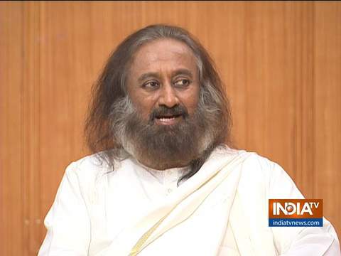 Sri Sri Ravi Shankar on Aap Ki Adalat: Didn't say all kids studying in govt schools become Naxalites