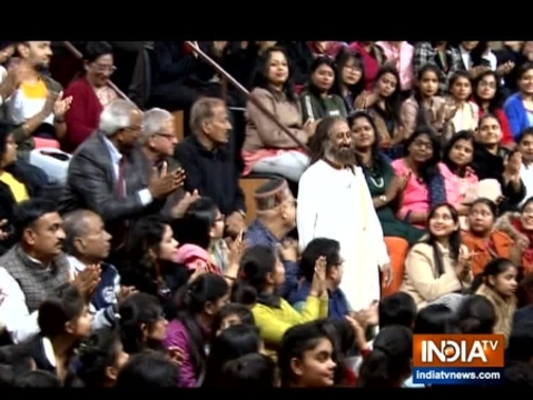 Will go and talk to Shaheen Bagh protestors at the 'right time': Sri Sri on Aap Ki Adalat