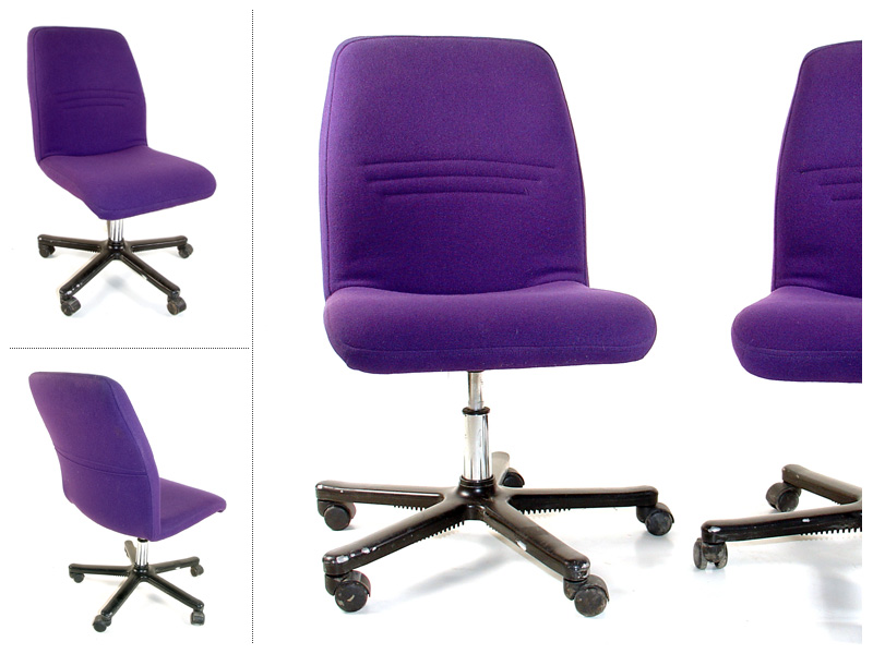 Desk chair, Appealing Purple Rectangle Modern Leather Purple Desk Chair Laminated Design: New contemporary Purple Desk Chair